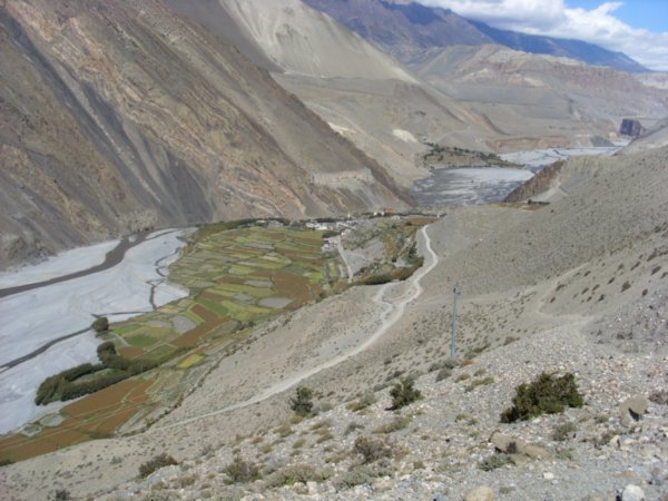 the drylands beyond the Pass