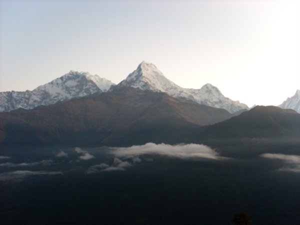 View from Poon Hill at sunrise 