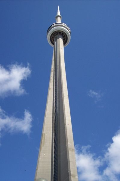 CN Tower up close