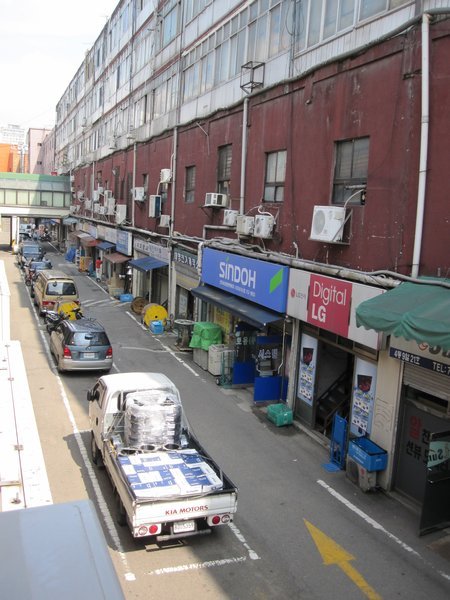 Back Alley of Electronics Shops