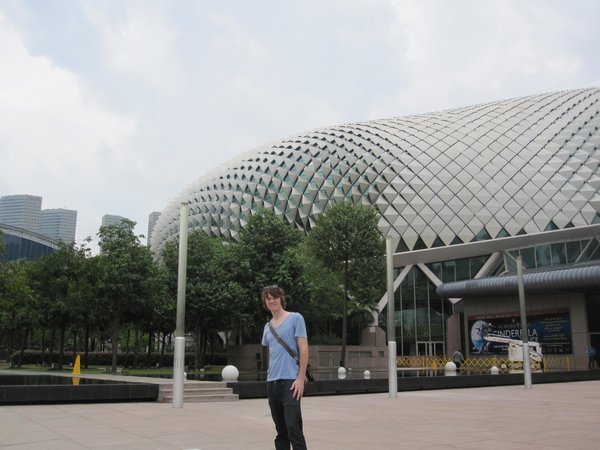 The architecture resembles the Durian Fruit