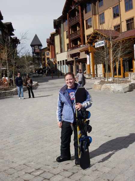 in mammoth village before returning the board