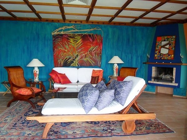 living room in arenal house