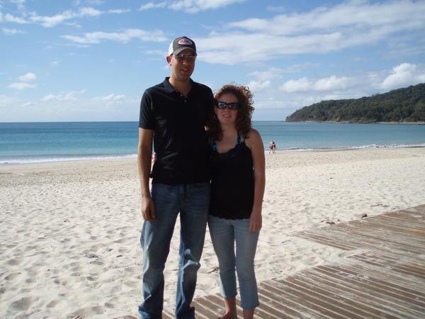 Mike and I in Noosa Head