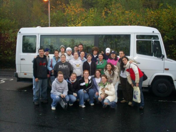 group at end of tour <3