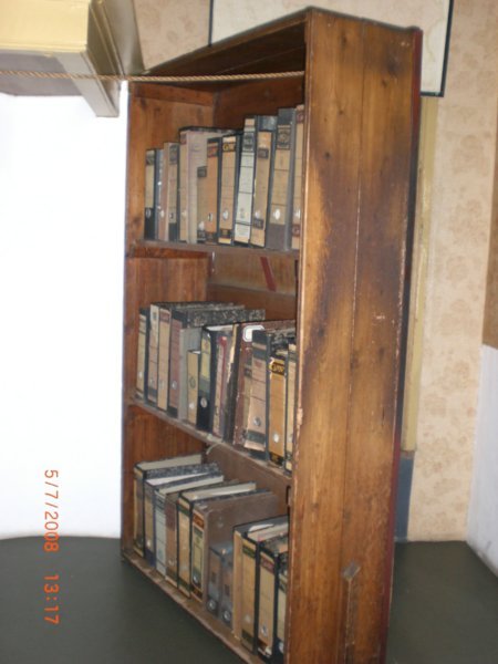 the bookcase