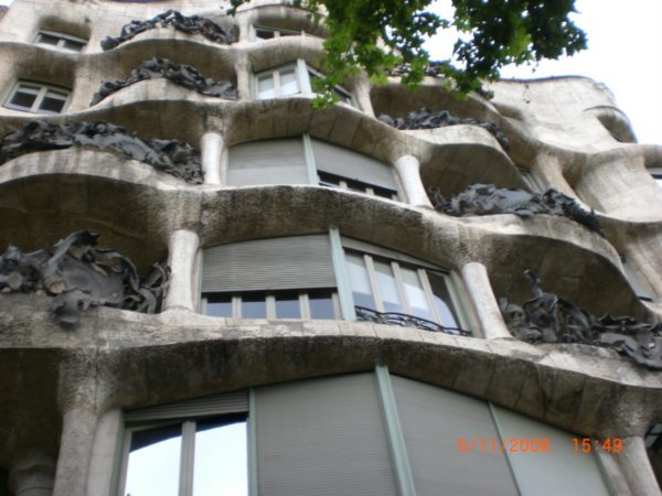 las padreras, its a hotel made by gaudi!