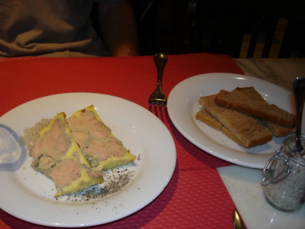 Duck liver pate - a french delicacy