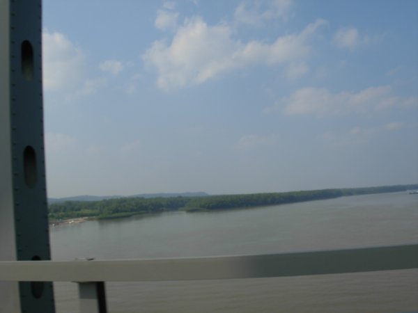 crossing Ohio River into Illinois