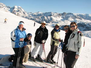 Skiing on Christmas Day!