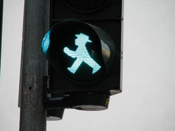 German Pedestrian Lights, Berlin
