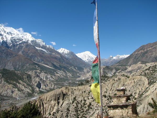 Prayer Flags are a Frequent Site in the Himalayas