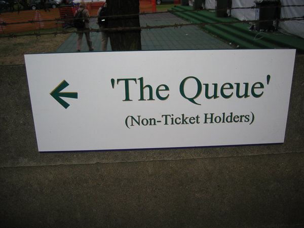 Just In Case You Can't Find 'The Queue!'