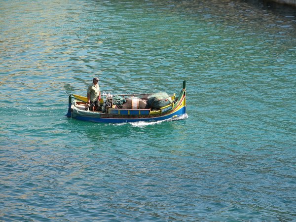 Fishing Boat Leaving Popeye's Village