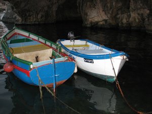 Fishing Boats in Xlendi Bay