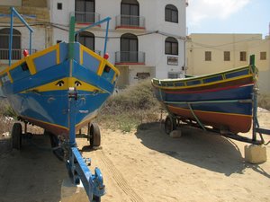 Colourful Fishing Boats