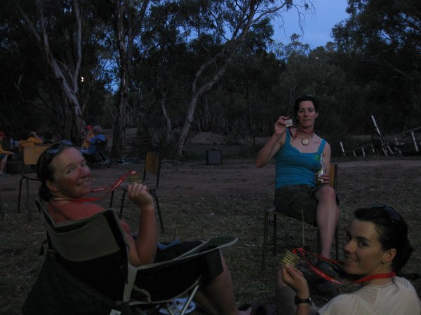 Relaxing Dinner at the Pioneer Settlement in Swan Hill on New Years Eve