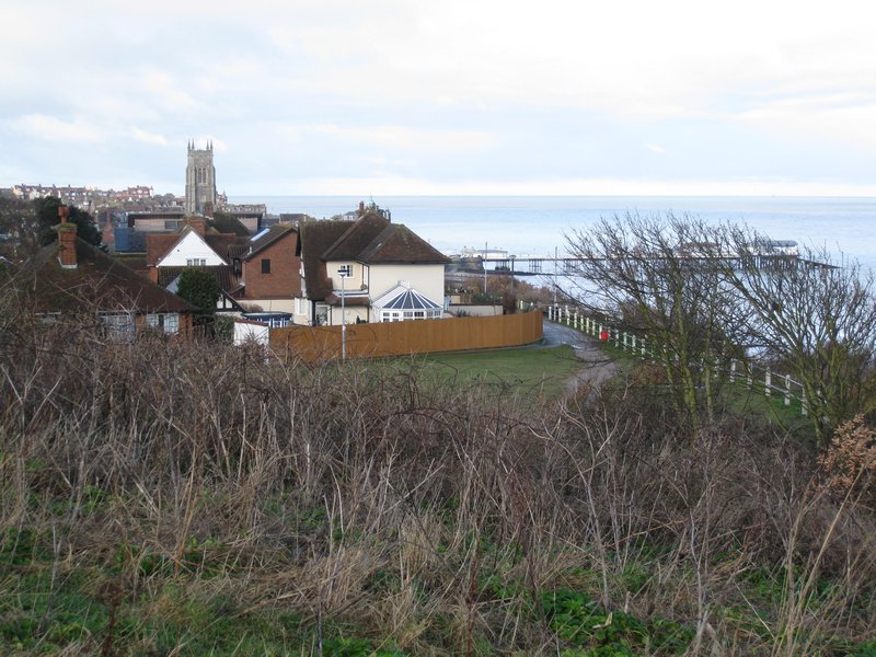 Overlooking Cromer From Small Hilltop