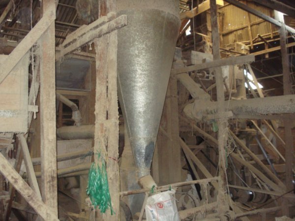 Inside the rice factory