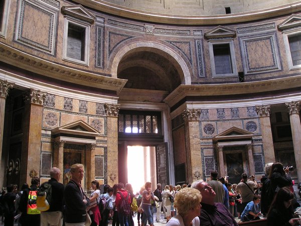 Beautiful interior of Pantheon