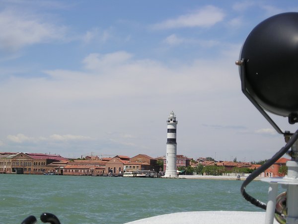 Lighthouse and Murano Island