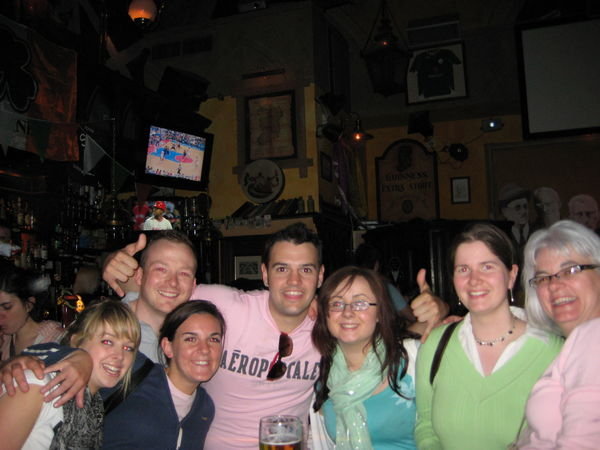 Rome-Irish girls, Irish bartender, Mo, Cmurda and me!