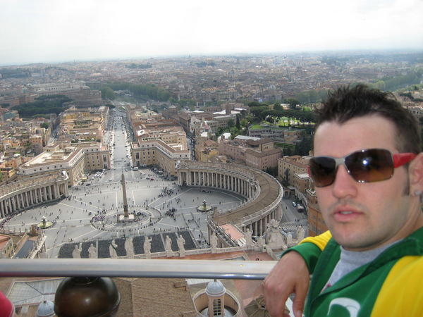 Vatican City- On top of St. Peter's Basilica