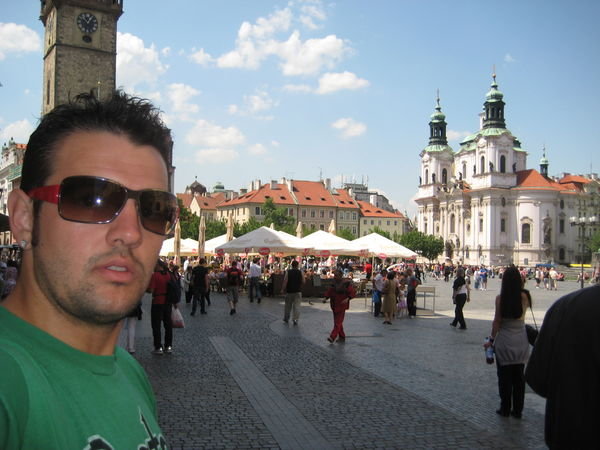 Prague-Old town square