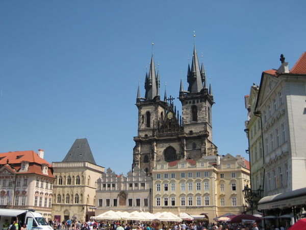 Prague-City of a thousand spires!