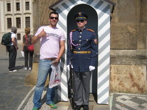 Prague-Castle quarters guard