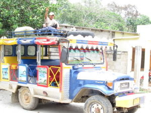The jeep that took us to the start of our trek