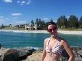 Kaurie with Cottesloe Beach