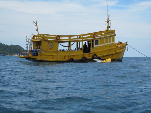 Sea Shell Divers Dive Boat