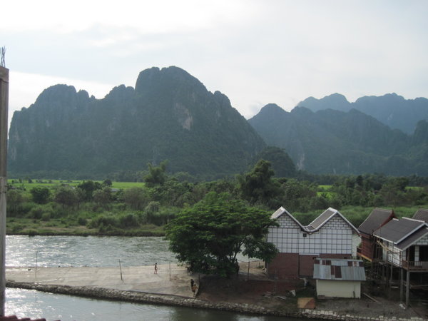 View from the guesthouse