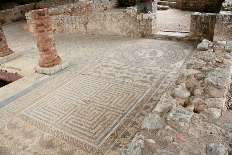 Mosaics at Conimbriga