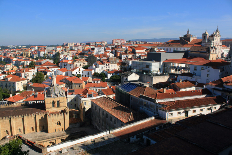 Panorama over Coimbra 