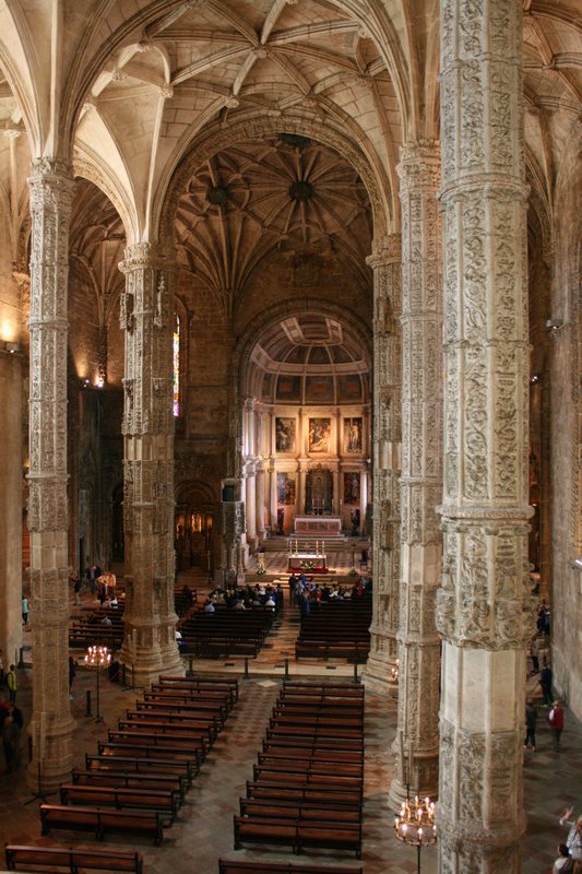The Cathedral at the Mosteiro de los Jeronimos
