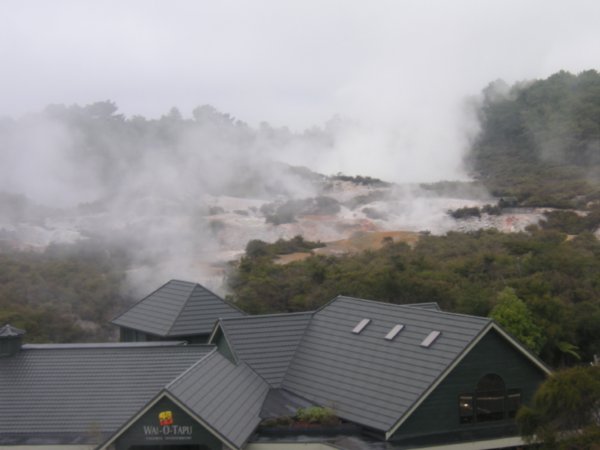A viewing point over Wai-O-Tapu