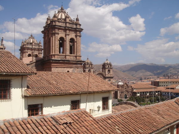 Rooftops over Cusco