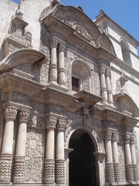One of Arequipa's many Churches
