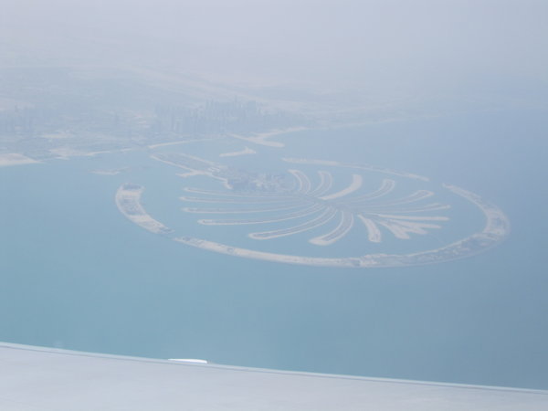 Palm island in Dubai