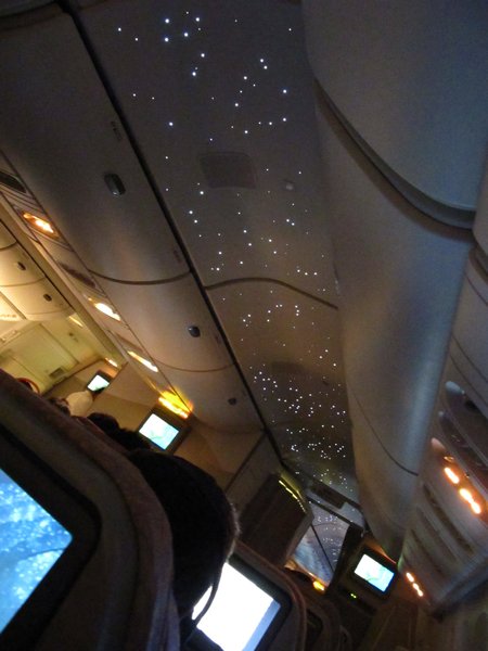 Night Time on our Airbus