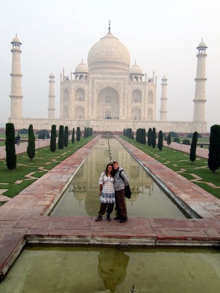 Us and the Taj Mahal
