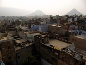 Pushkar from the rooftop