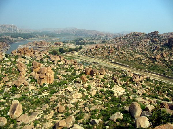 Hampi from the hills
