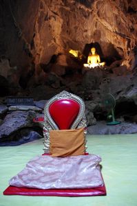 The main shrine in the Cave