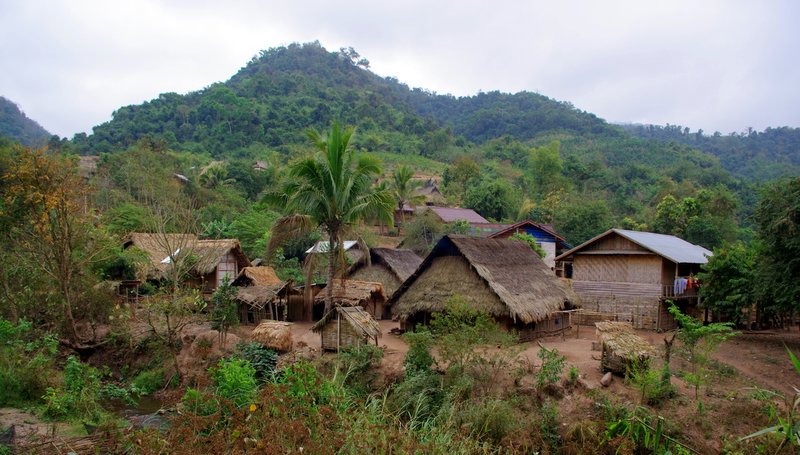Village close to Luang Namtha