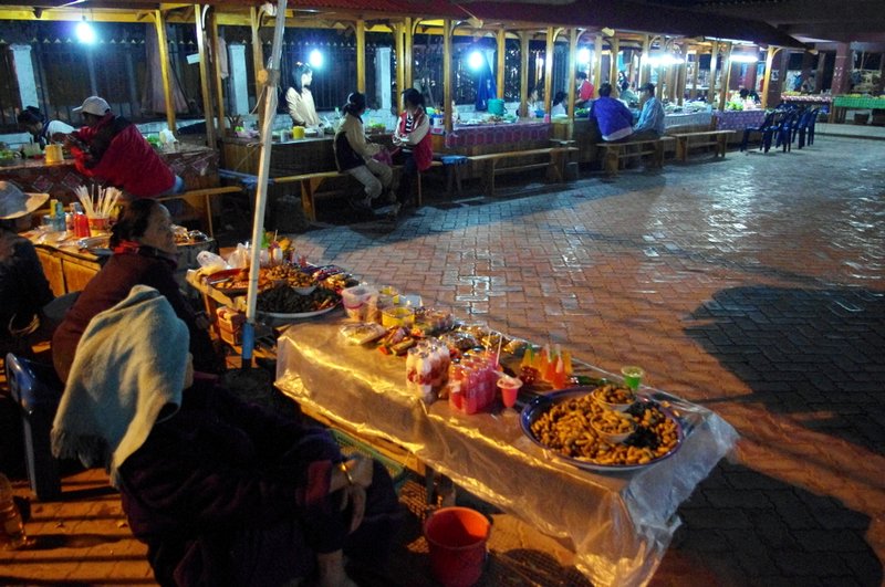 Night market in Luang Namtha