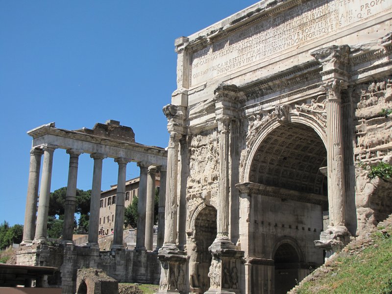 13 Arch of Septimius Severus