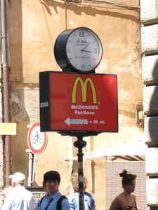 49 Pantheon McDonalds